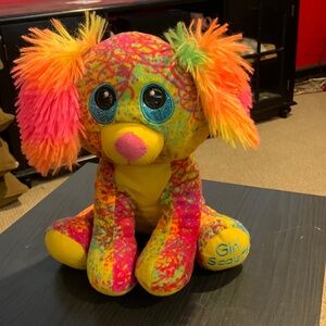 Rainbow Girl Scout stuffy